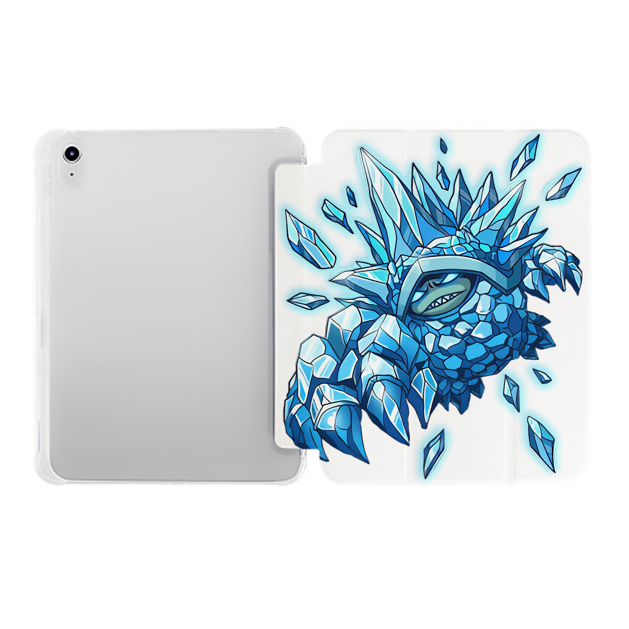 （画像用） リーグ・オブ・レジェンド League of Legends LOL IPad ケース ペン収納付き 三つ折りスタンド PUレザー×シリコン 対応機種9.5/10.5/10.9インチ